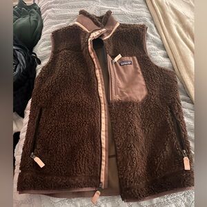 Brown Patagonia vest xl